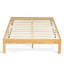 Structure de lit plateforme en bois massif de 12 pouces, structure de lit en bois sans sommier-548892375-548892394