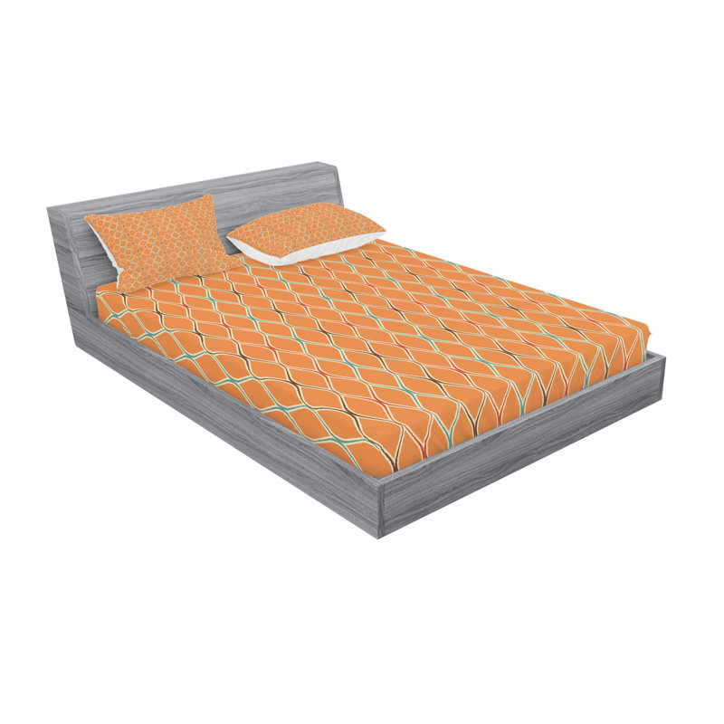Microfiber Sheet Set, Full/Double Sheet Set with Fitted Sheet