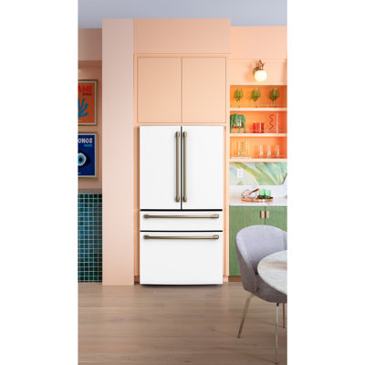 Café ENERGY STAR 23.2 Cu. Ft. Smart Counter-Depth 4-Door French-Door Refrigerator With Dual-Dispense Autofill Pitcher