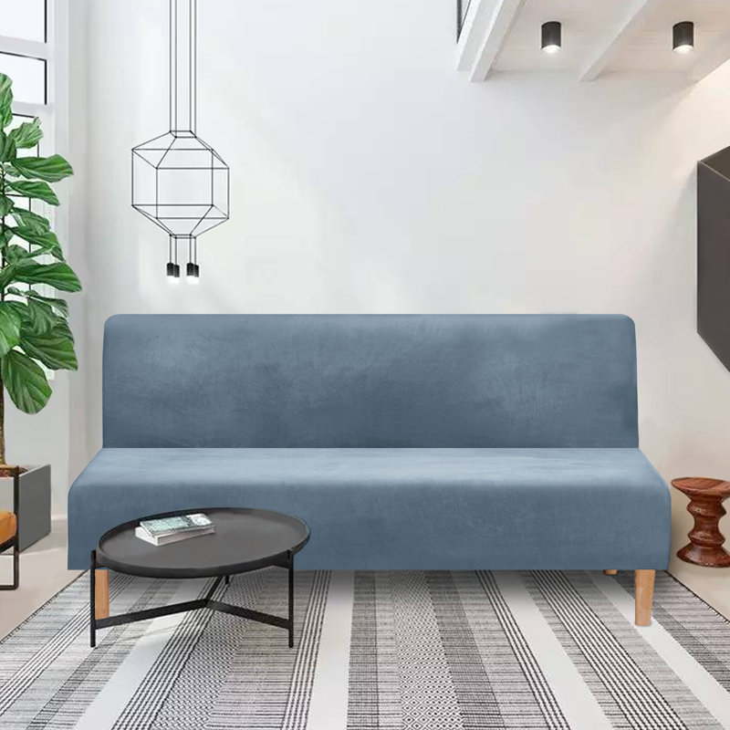 Housse de canapé sans accoudoirs Easy-Going, Bleu
