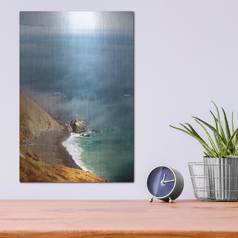 «California Fog», art mural en métal, H 16 po x l 12 po