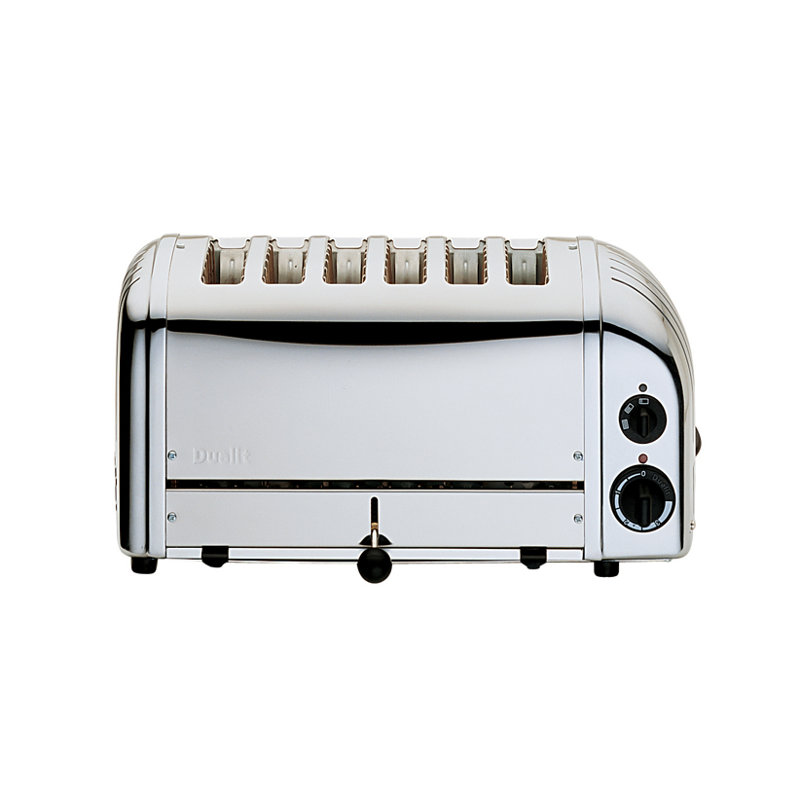 Dualit 6 Slice Toaster, Polished Steel