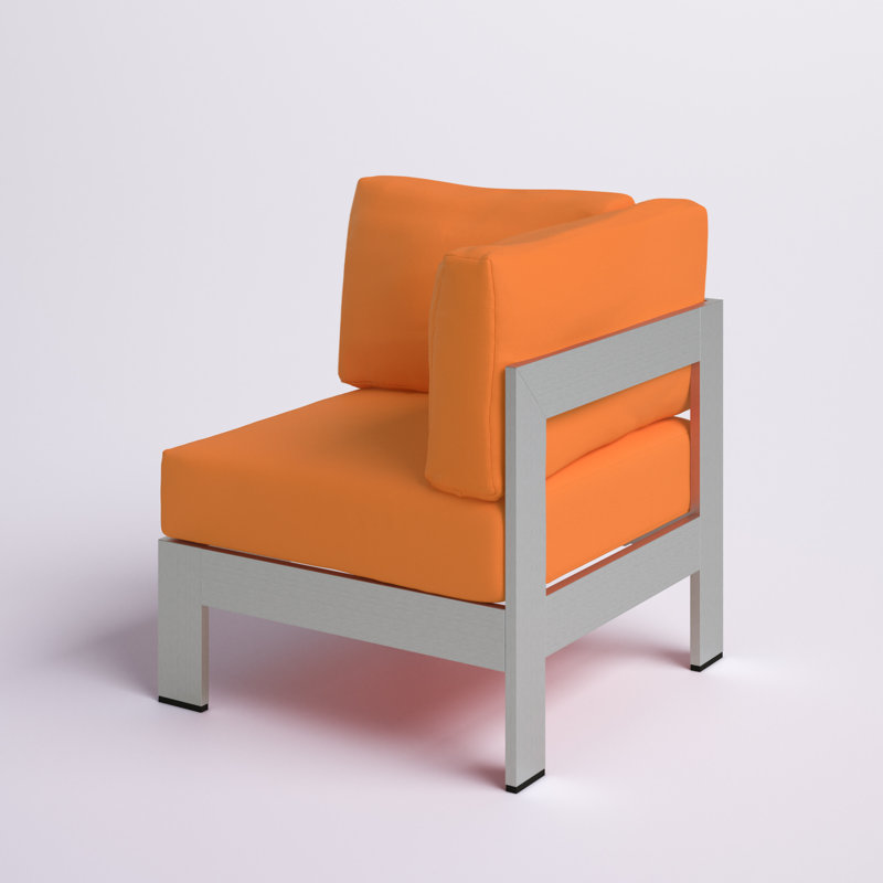 Fauteuil d'extérieur Shore, Orange