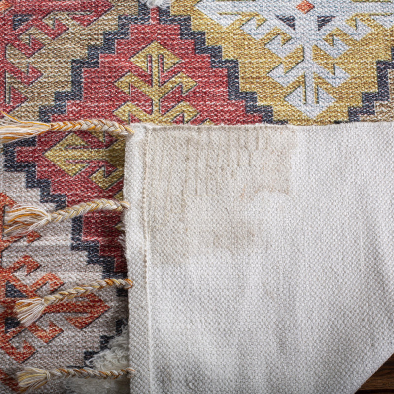 Joppatowne Hand Loomed Southwestern Indoor/Outdoor Rug, Rectangle 8' x 10'