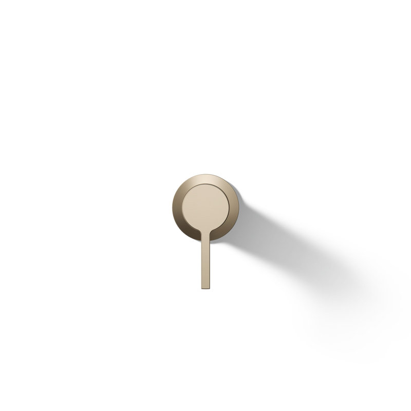 Components Wall-Mount Bathroom Sink Faucet Handle, Bronze