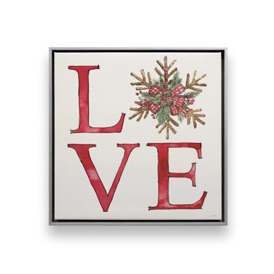 «Holiday Love», impression sur toile encadrée