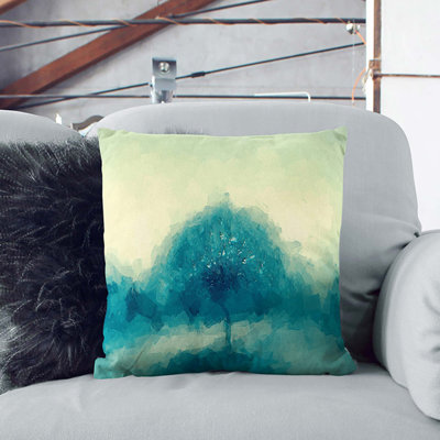 Abstract Square Throw Cushion
