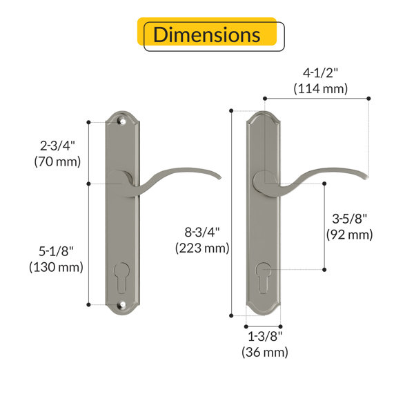 Dimensions du produit