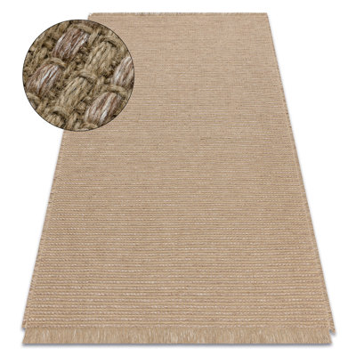 Rectangle Jute / Sisal Flatweave Area Rug