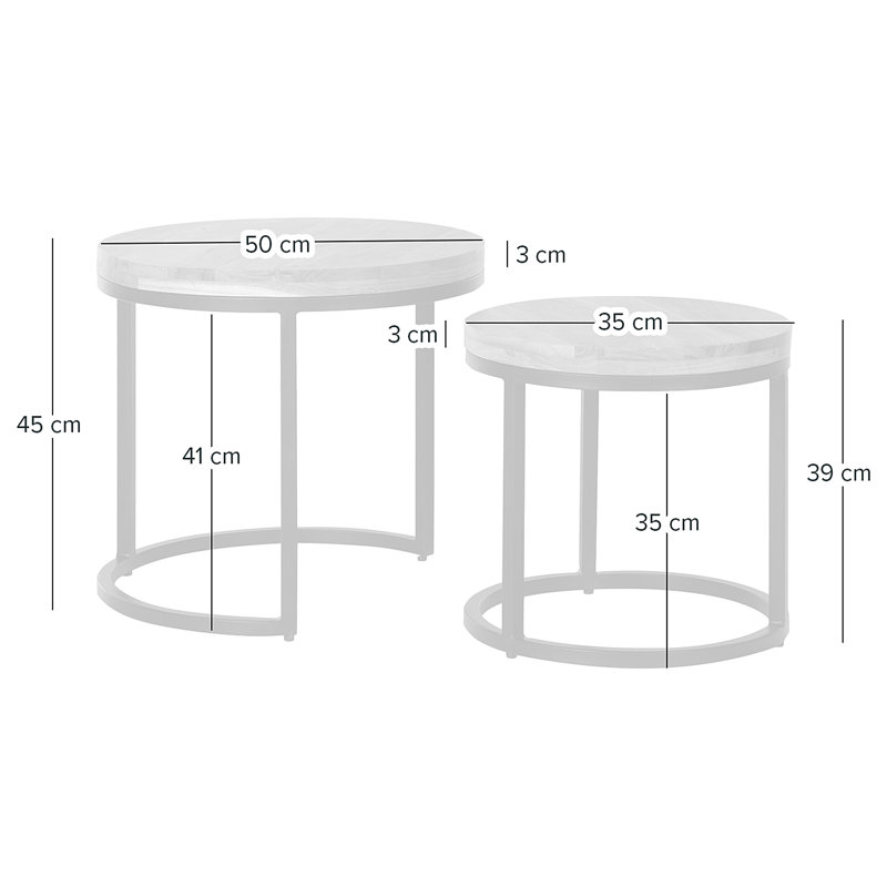 OSS Coffee Table (Set of 2)