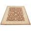 Tapis de zone en laine brun foncé 6 pi 3 po x 8 pi 7 po à la main one-of-kind-noué la 2010 chobi Leadley