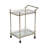 Two Tier 30"H Rolling Bar Cart, Rectangle-975132703