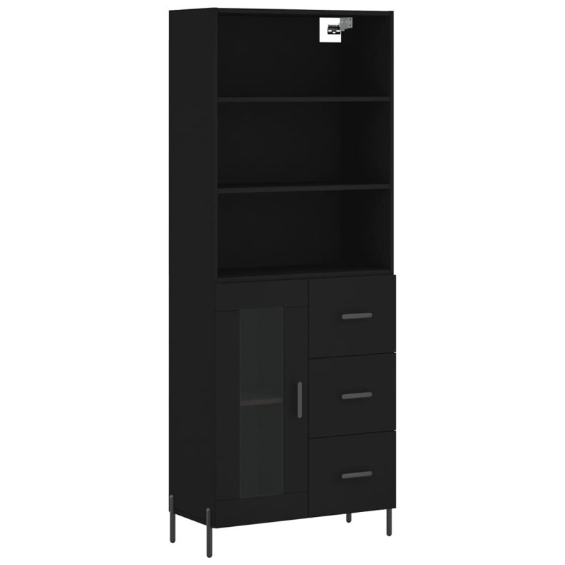 Mohsan 69.5cm Sideboard, Black