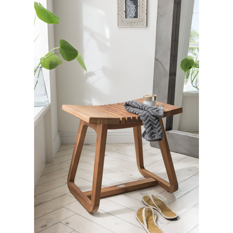 Alvan Solid Wood Accent Stool
