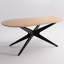 Table de salle à manger 69,4 "de large avec pieds en métal-2082119406