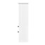 Armoire murale de salle de bain 32 "avec miroir et 3 tablettes de rangement blanches 32"
