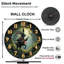 Horloge forêt de chèvre