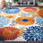 Kellems Performance Floral Indoor/Outdoor Area Rug-1940047997-1985441902