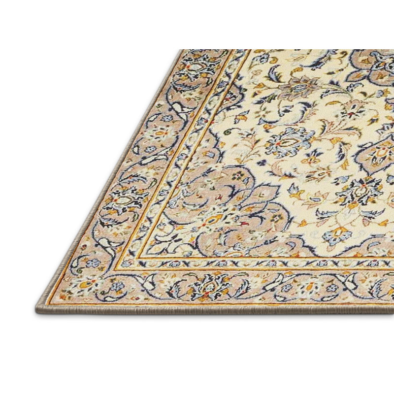Tapis traditionnel rouge / noir, Rectangle 2 pi x 4 pi