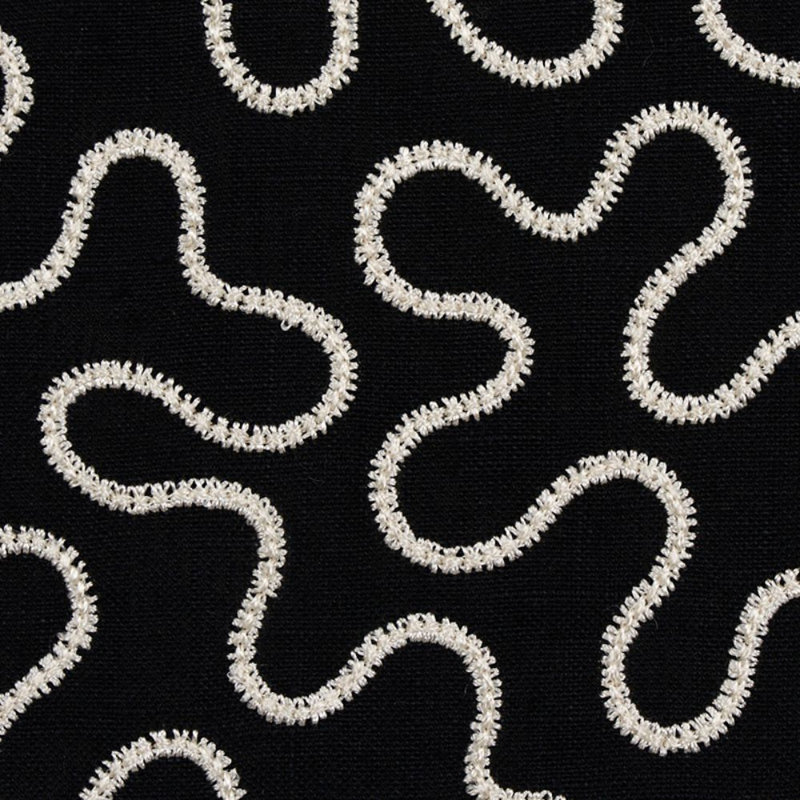 Tissu Schumacher x Celerie Kemble, Noir