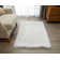 Enrica Soft Fluffy White Area Rug