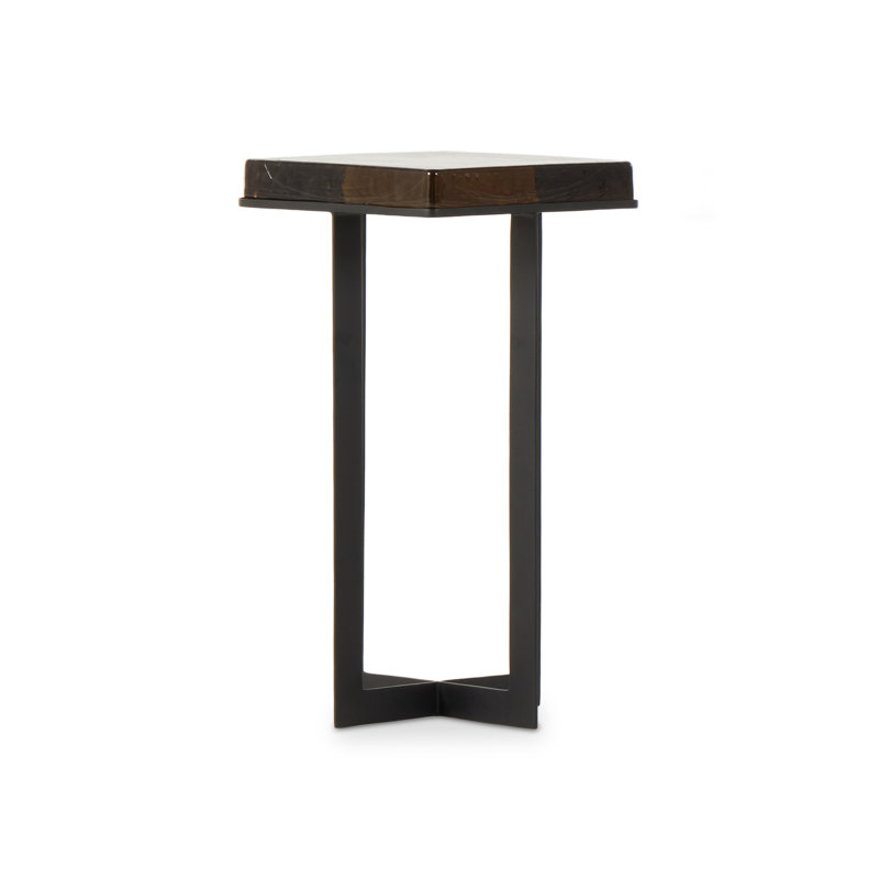Giselle Glass End Table