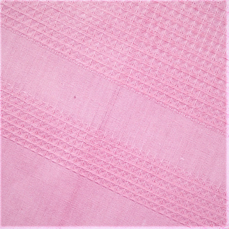 Serviette de bain Braidy, Rosé moelleux