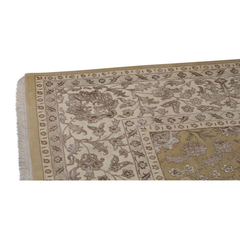 Oriental Area Rug in Gold