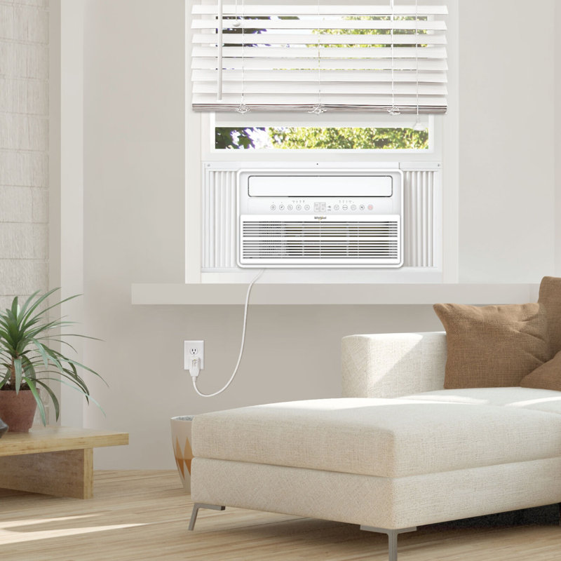 10,000 BTU White Window Inverter Air Conditioner with Remote Control