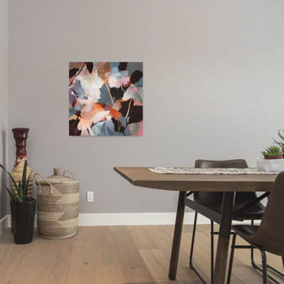 Art mural abstrait contemporain Moody