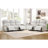 2- Piece Modern Comfortable And Overstuffed Manual Reclining Living Room Set With Center Console