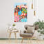 Art mural abstrait contemporain La Coloc-607532576