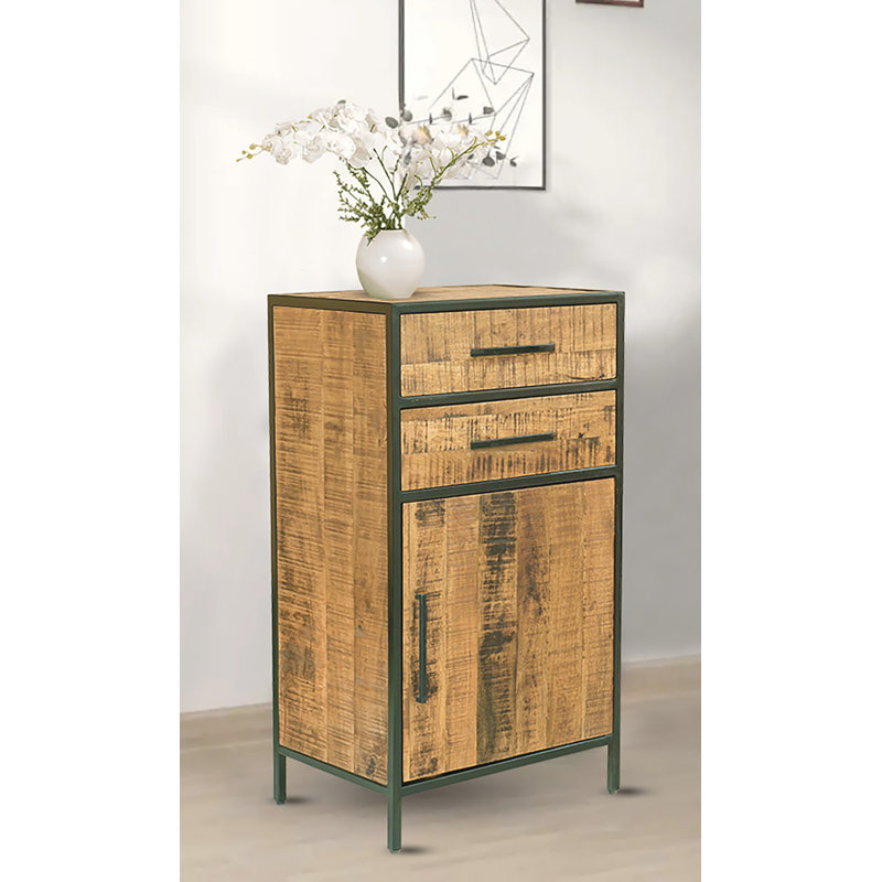 Kerela Tall Chest 2 Drawer 1 Door
