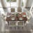 Ohler Mid Century Modern Solid Wood Linen Fabric Dining Chair
