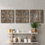 Hainault Barnwood Wonderland IV - ensemble de 3 reproductions sur toiles tendues-766911992