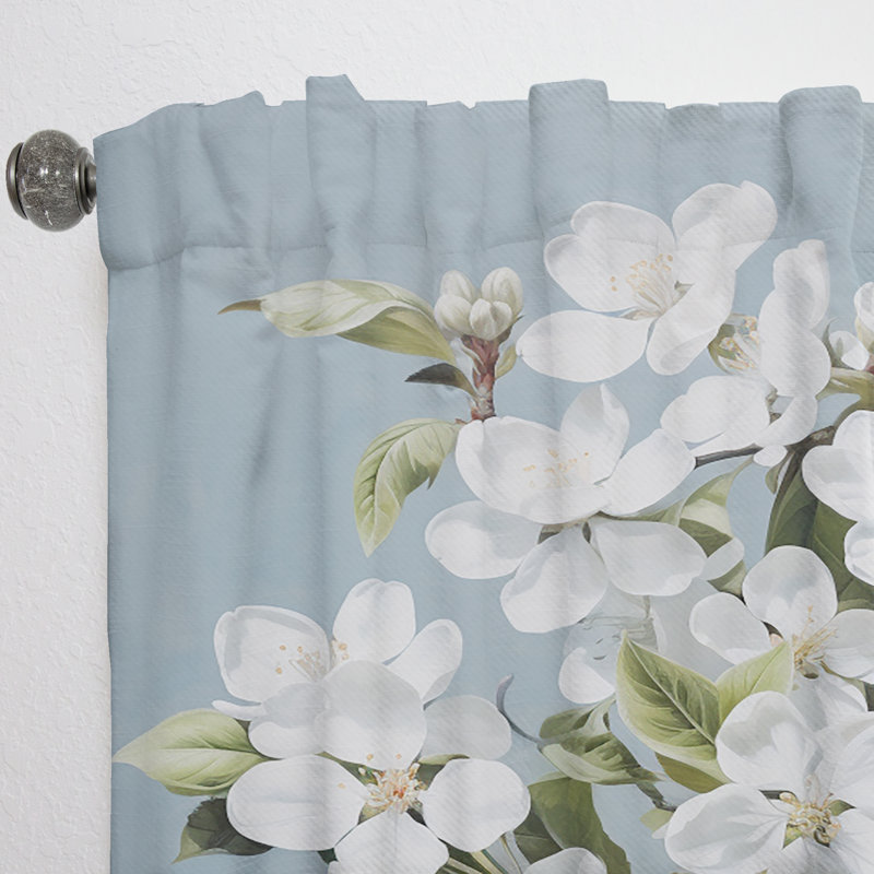 Rideau obscurcissant Braylock - Apple Blossom, L 52 po x L 84 po