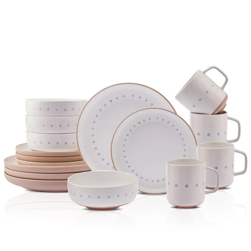 Piece Stoneware Dinnerware Set - Service for 4
