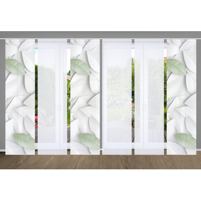 Semi Sheer Sliding Panel