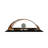 12" Wide Elk At Lake Wall Sconce