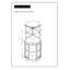 Bar d'angle avec rangement pour bouteilles de vin 73 po Haakenson-142927418