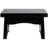 7.5'' Tall 1 - Step Solid Hardwood Lightweight Rectangular Step Stool for Adults and Kids with 200 Lbs Capacity, Step Ladder, Black-820441970