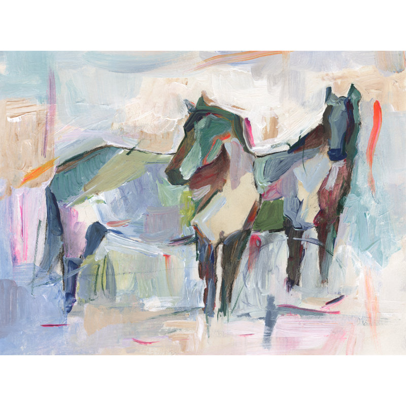 Contemporary Pair I by Ethan Harper - Wrapped Canvas Print, 81 cm H x 122 cm W