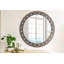 Huldar Glass Flat Wall Mirror