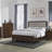 Walnut 2-drawer Nightstand Bedside Table