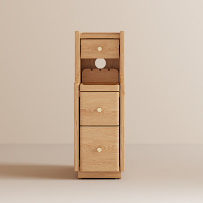 Table de chevet en bois Aevah Soild