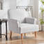 Upholstered Armchair-1928367878