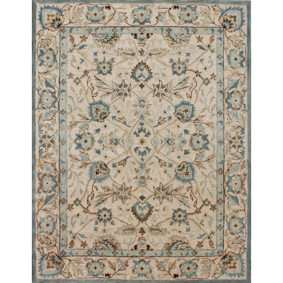 Morriss Hand Tufted Wool Oriental Rug