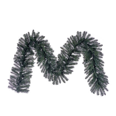  9' x 14" Colorado Fir Artificial UnLit Garland with 380 Realistic Blend of PE/PVC Tips