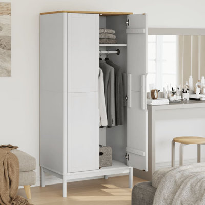 Pine Wood Wardrobe
