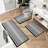 4 Piece Soft Absorbent Chenille Bath Rug Set With Non-Slip Backing (Set Of 4)-1068212819